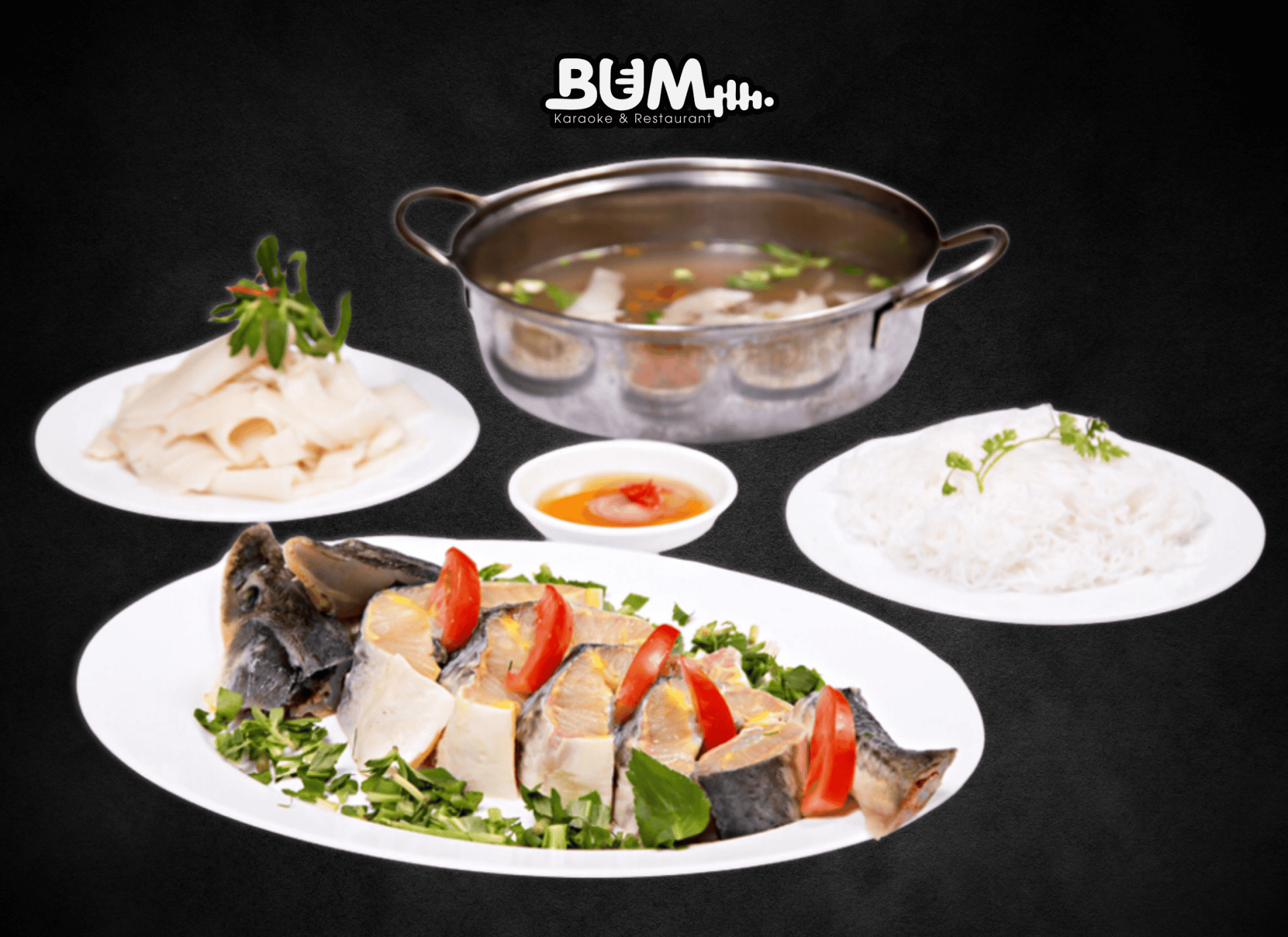 Lẩu cá tầm nấu măng chua