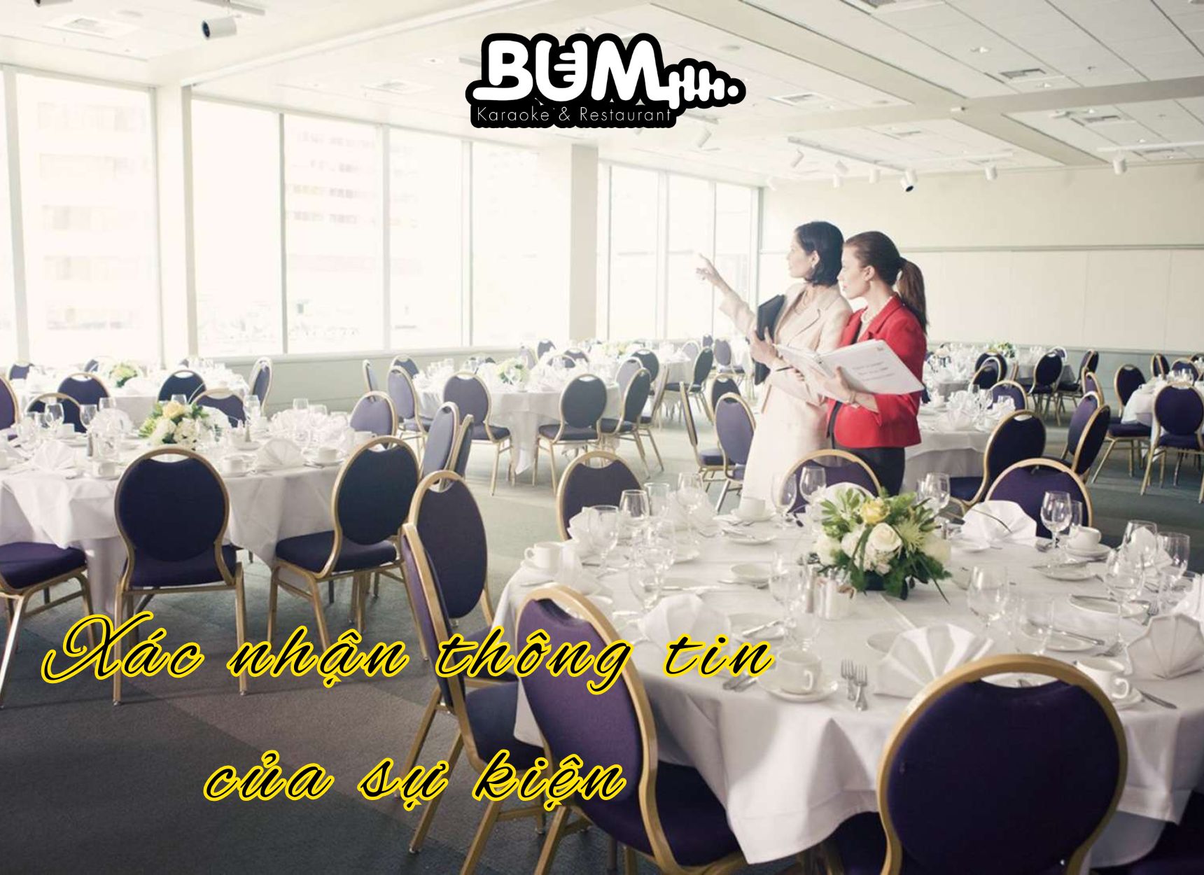 Xác nhận thông tin của sự kiện