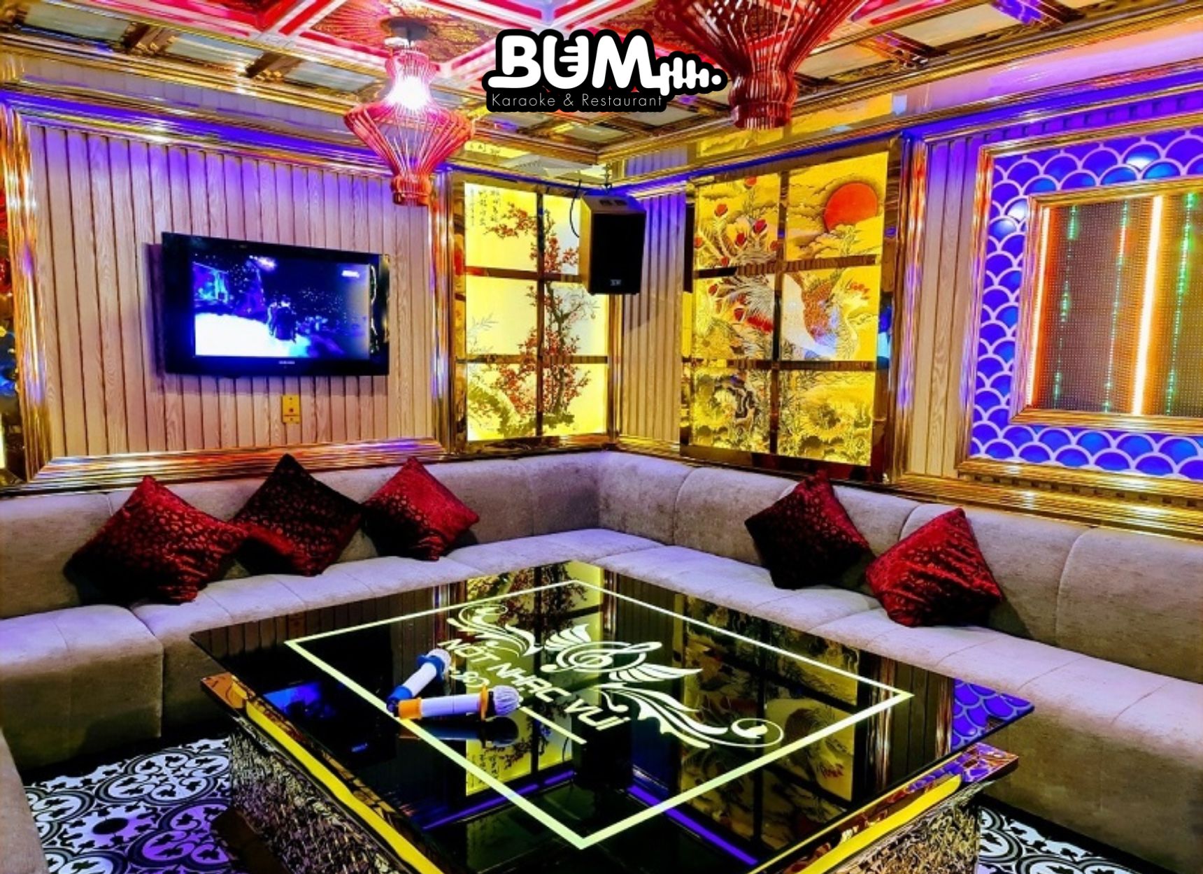 Phong cách phòng karaoke nghệ thuật