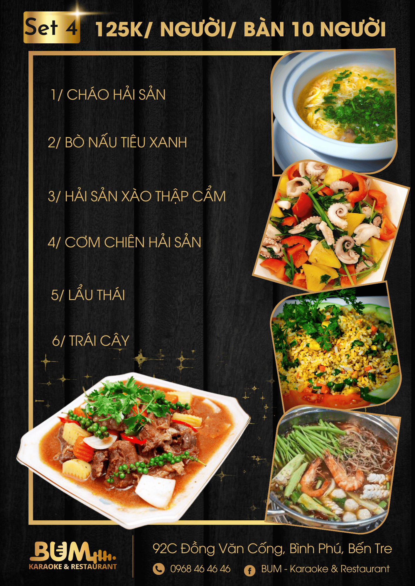 Nhà hàng Karaoke BUM - Chuyên karaoke, tiệc trọn gói tại nhà hàng và tận nơi