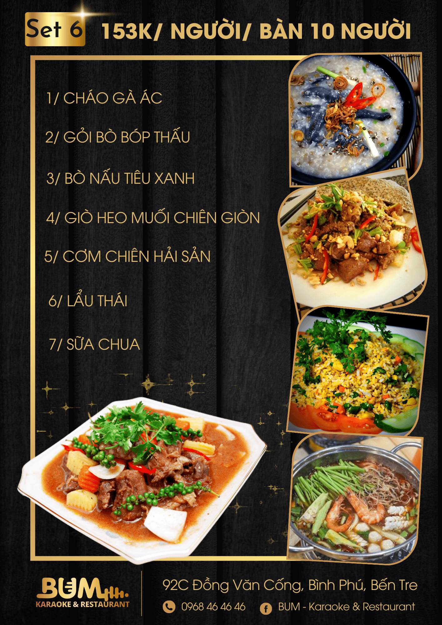 Nhà hàng Karaoke BUM - Chuyên karaoke, tiệc trọn gói tại nhà hàng và tận nơi