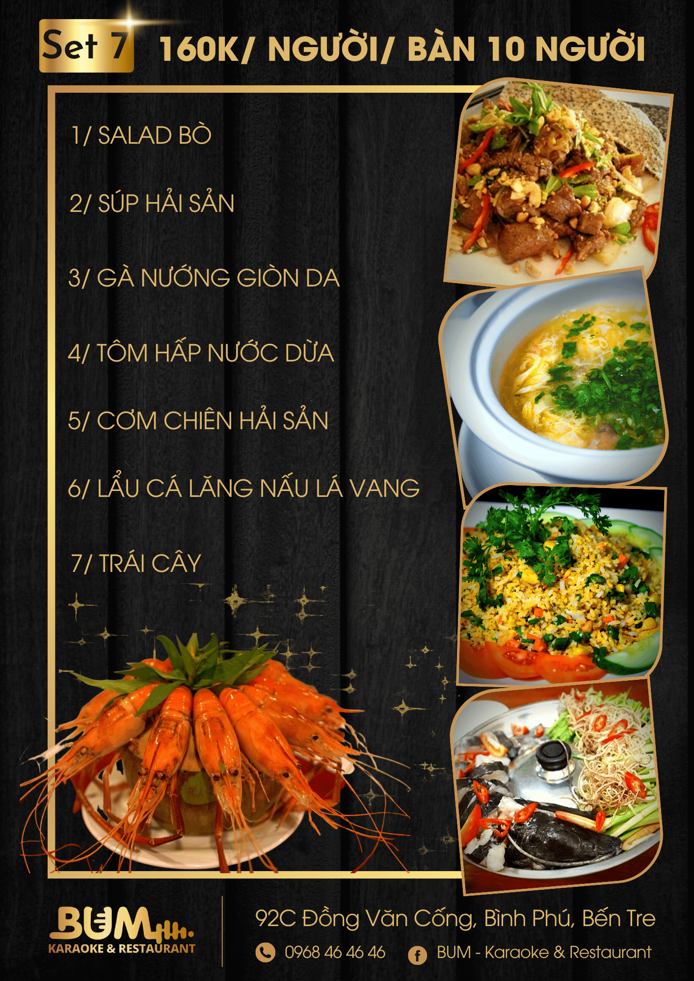 Nhà hàng Karaoke BUM - Chuyên karaoke, tiệc trọn gói tại nhà hàng và tận nơi